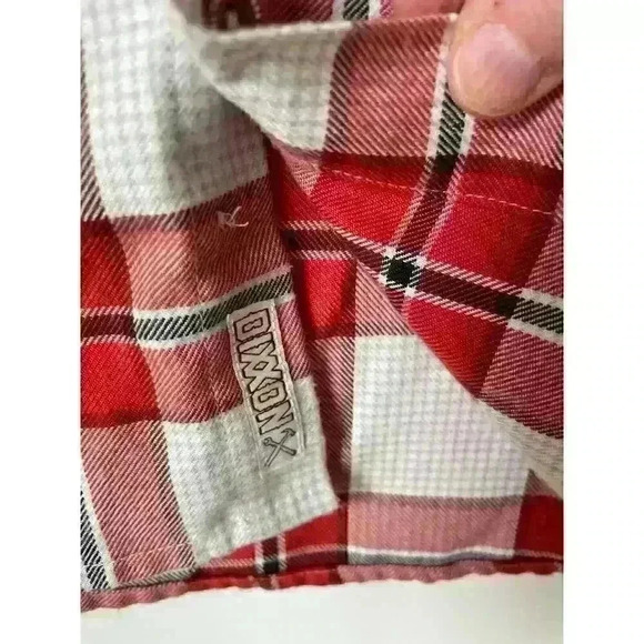 Dixxon Flannel Co. Boys S&S 2020 Plaid Button Down Shirt, sz Youth L - Picture 2 of 7